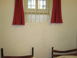 Luzern JailHotel room in a prison-style