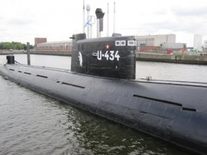 Open-air u434 submarine museum - great experience inside u-boot